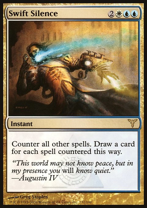 Swift Silence, Dissension #132, Magic: The Gathering card