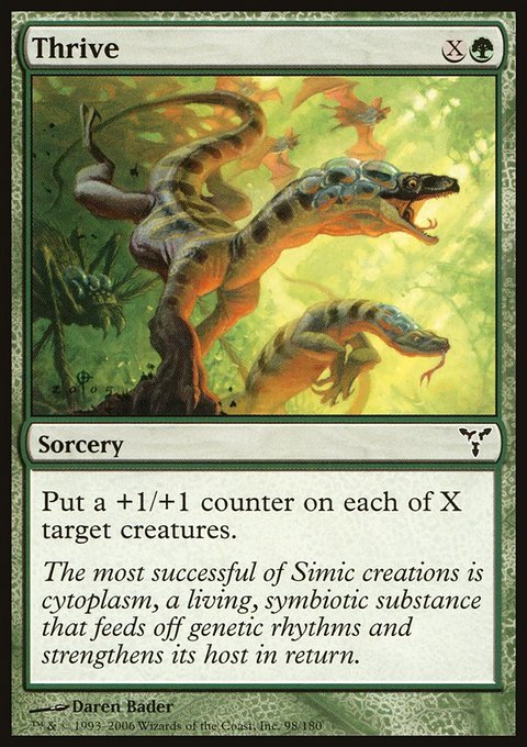 Thrive, Dissension #98, Magic: The Gathering card