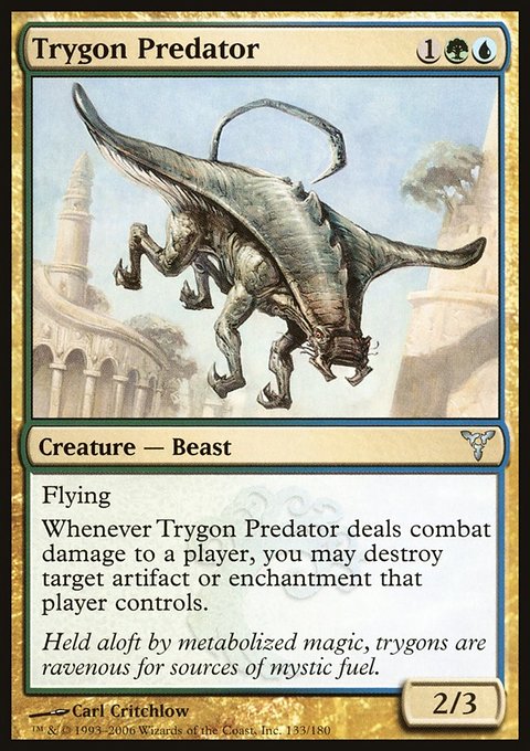 Trygon Predator, Dissension #133, Magic: The Gathering card