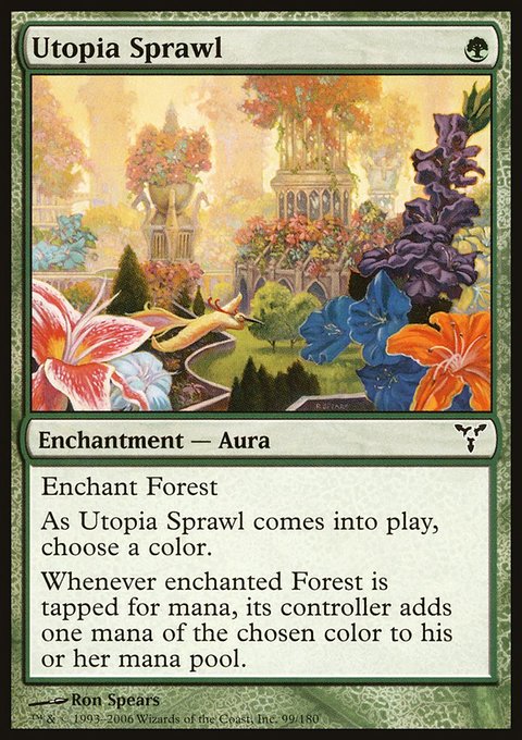 Utopia Sprawl, Dissension #99, Magic: The Gathering card
