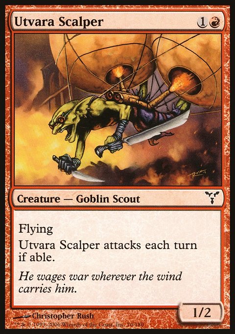 Utvara Scalper, Dissension #76, Magic: The Gathering card