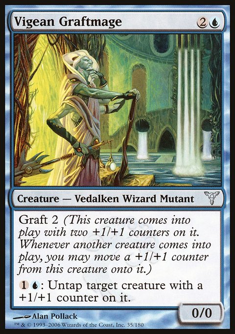 Vigean Graftmage, Dissension #35, Magic: The Gathering card