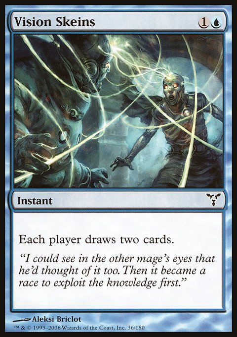 Vision Skeins, Dissension #36, Magic: The Gathering card
