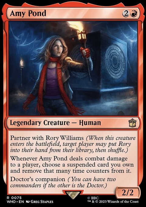 Amy Pond, Doctor Who #75, Magic: The Gathering card