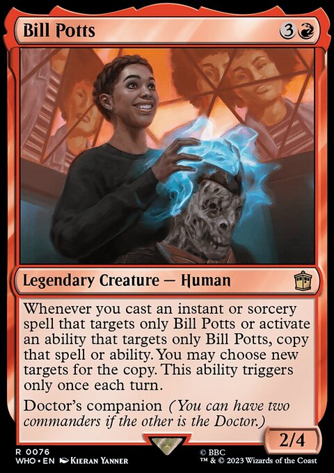 Bill Potts, Doctor Who #76, Magic: The Gathering card