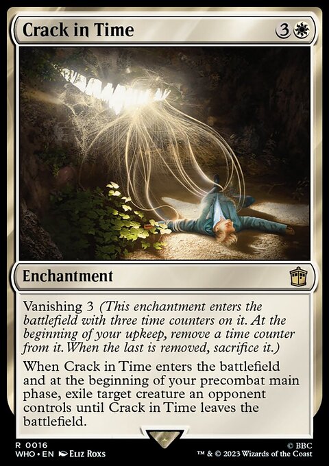Crack in Time, Doctor Who #16, Magic: The Gathering card