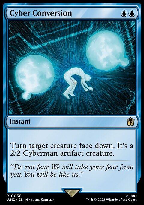 Cyber Conversion, Doctor Who #38, Magic: The Gathering card