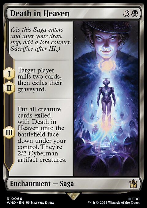 Death in Heaven, Doctor Who #66, Magic: The Gathering card