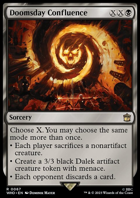 Doomsday Confluence, Doctor Who #67, Magic: The Gathering card