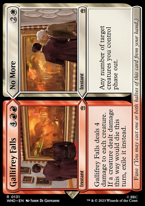 Gallifrey Falls // No More, Doctor Who #131, Magic: The Gathering card
