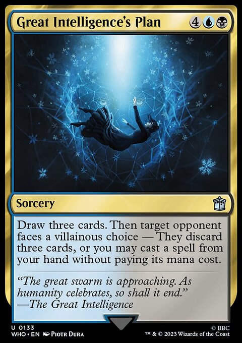 Great Intelligence's Plan, Doctor Who #133, Magic: The Gathering card
