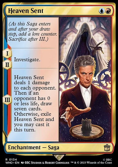 Heaven Sent, Doctor Who #134, Magic: The Gathering card