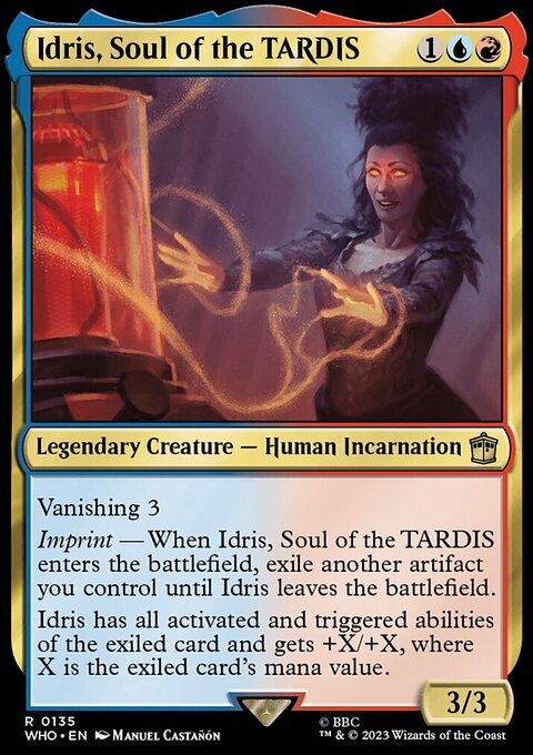 Idris, Soul of the TARDIS, Doctor Who #135, Magic: The Gathering card