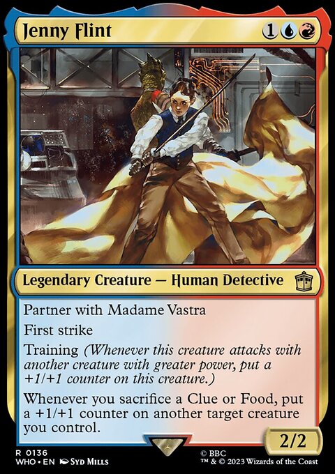 Jenny Flint, Doctor Who #136, Magic: The Gathering card