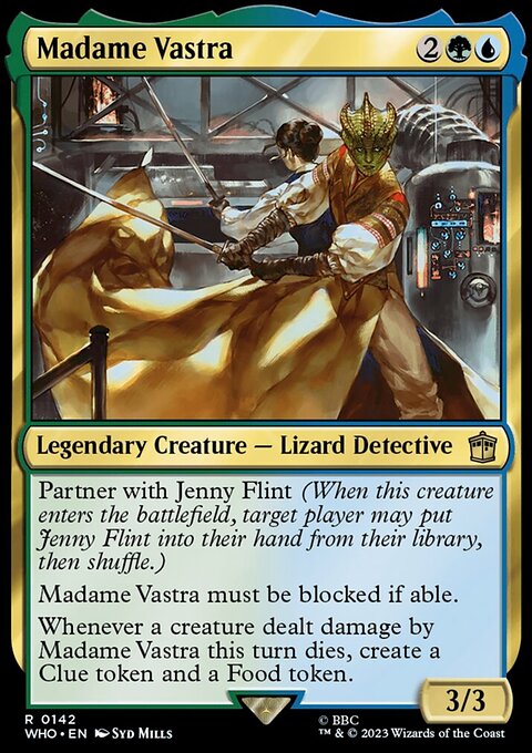 Madame Vastra, Doctor Who #142, Magic: The Gathering card