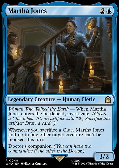 Martha Jones, Doctor Who #48, Magic: The Gathering card