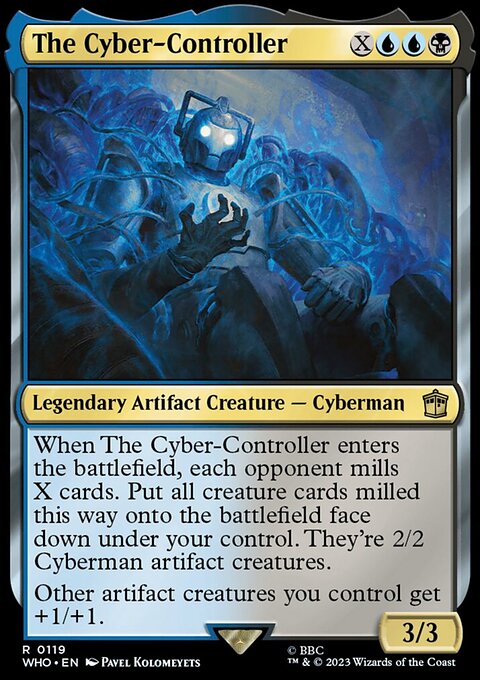 The Cyber-Controller, Doctor Who #119, Magic: The Gathering card