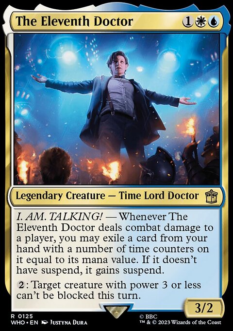The Eleventh Doctor, Doctor Who #125, Magic: The Gathering card