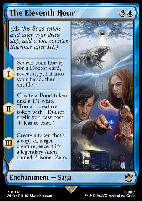 The Eleventh Hour, Doctor Who #41, Magic: The Gathering card