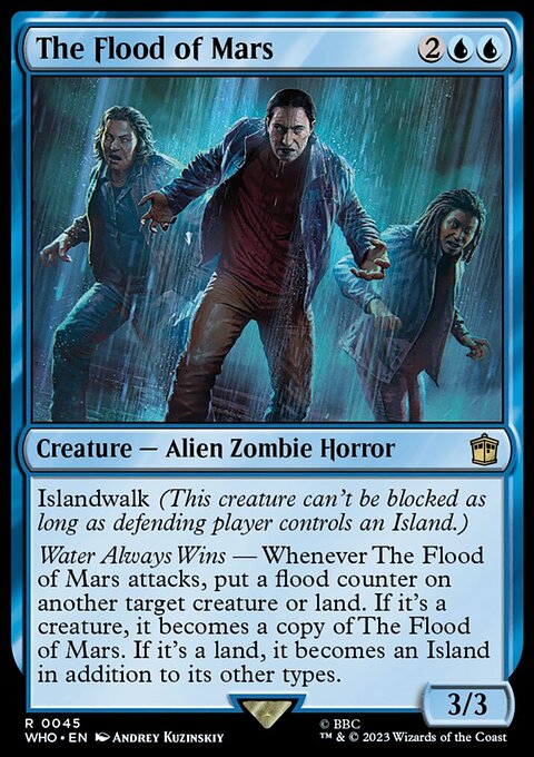 The Flood of Mars, Doctor Who #45, Magic: The Gathering card