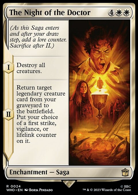 The Night of the Doctor, Doctor Who #24, Magic: The Gathering card
