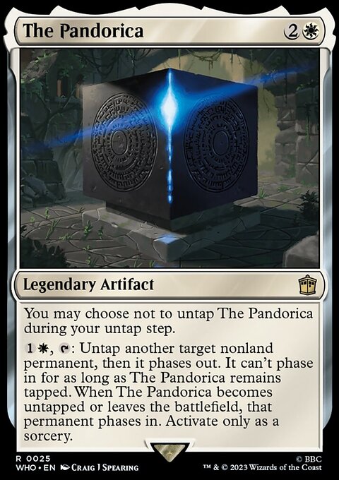 The Pandorica, Doctor Who #25, Magic: The Gathering card
