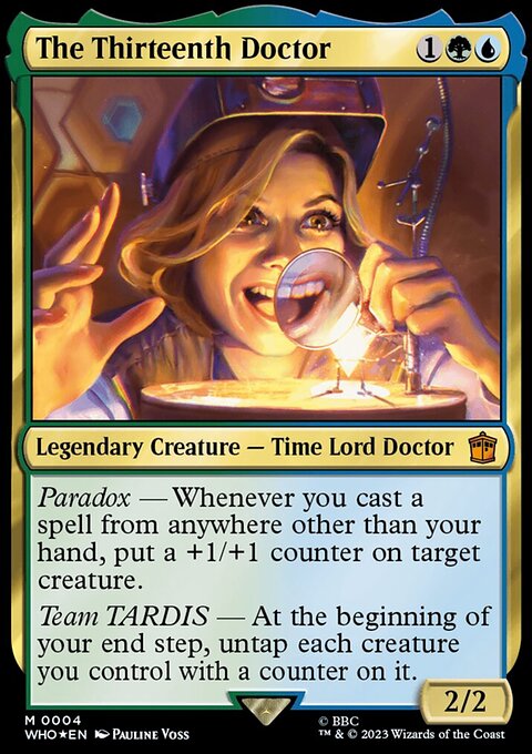 The Thirteenth Doctor, Doctor Who #4, Magic: The Gathering card
