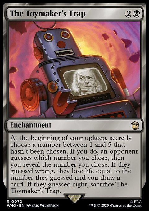 The Toymaker's Trap, Doctor Who #72, Magic: The Gathering card