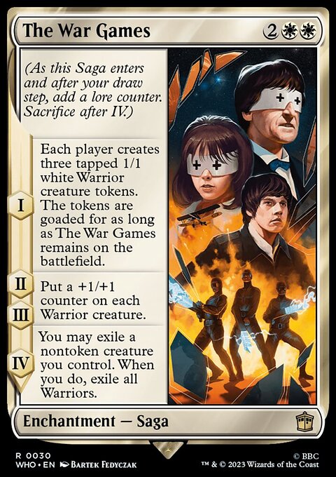 The War Games, Doctor Who #30, Magic: The Gathering card