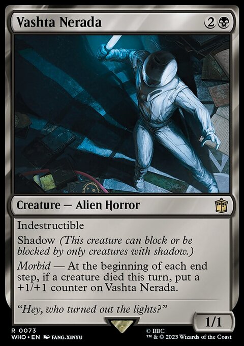 Vashta Nerada, Doctor Who #73, Magic: The Gathering card