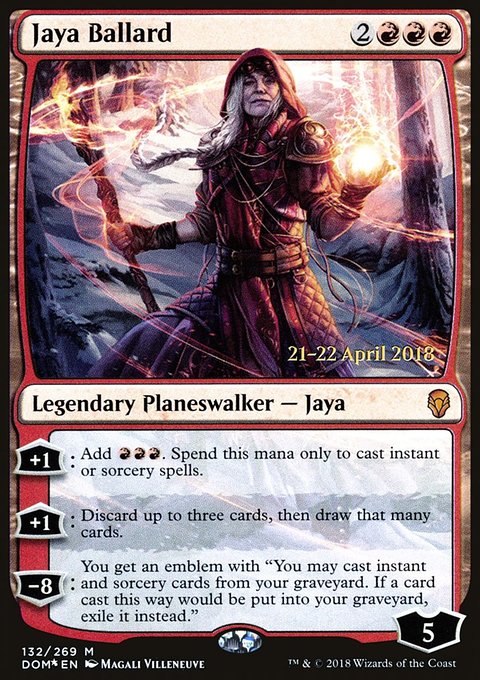 Jaya Ballard, Dominaria Promos #132s, Magic: The Gathering card