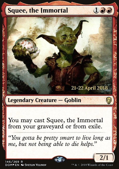 Squee, the Immortal, Dominaria Promos #146s, Magic: The Gathering card
