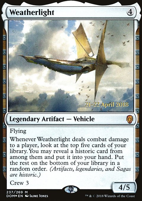 Weatherlight, Dominaria Promos #237s, Magic: The Gathering card