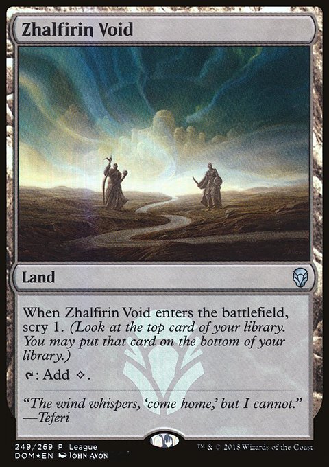 Zhalfirin Void, Dominaria Promos #249, Magic: The Gathering card