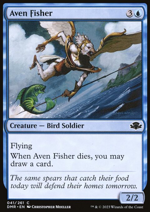 Aven Fisher, Dominaria Remastered #41, Magic: The Gathering card