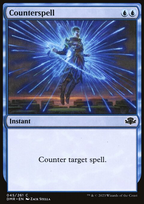 Counterspell, Dominaria Remastered #45, Magic: The Gathering card