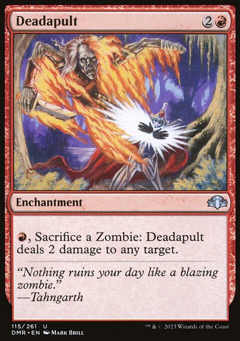Deadapult, Dominaria Remastered #115, Magic: The Gathering card