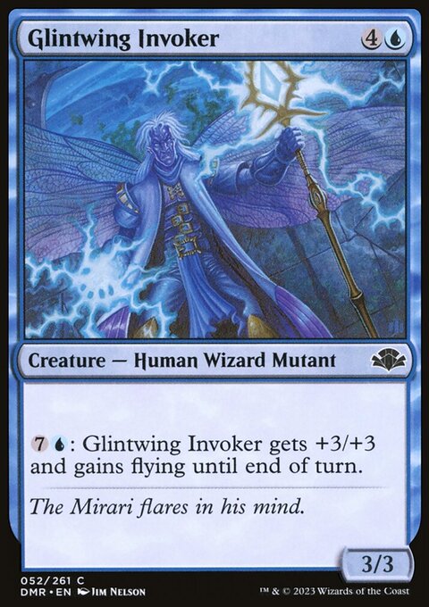Glintwing Invoker, Dominaria Remastered #52, Magic: The Gathering card