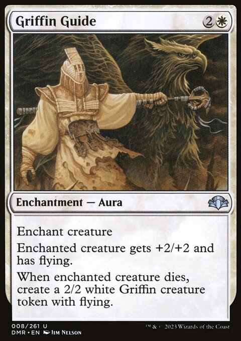 Griffin Guide, Dominaria Remastered #8, Magic: The Gathering card