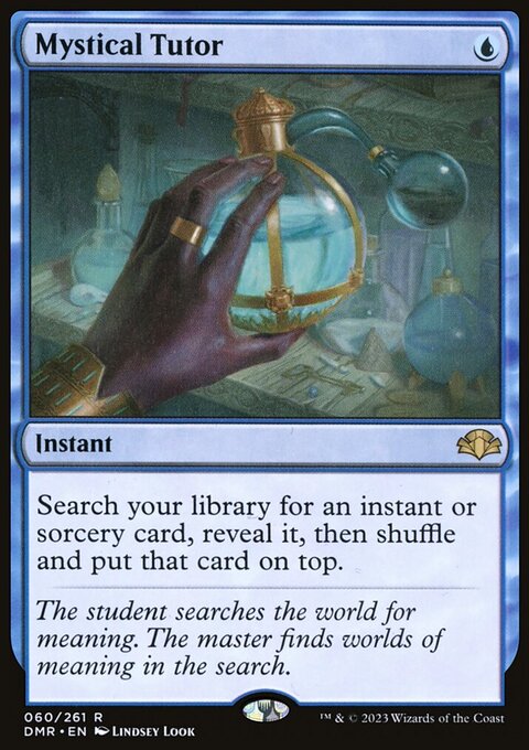 Mystical Tutor, Dominaria Remastered #60, Magic: The Gathering card