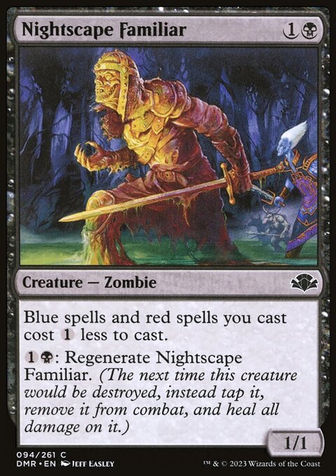 Nightscape Familiar, Dominaria Remastered #94, Magic: The Gathering card