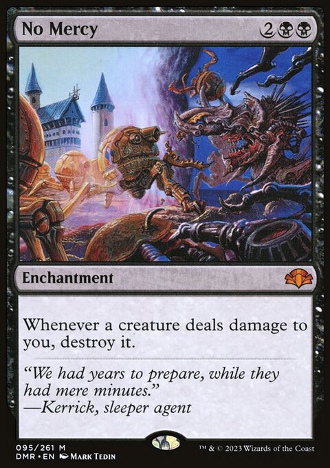 No Mercy, Dominaria Remastered #95, Magic: The Gathering card