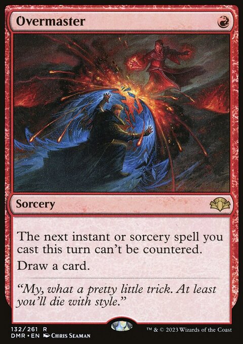 Overmaster, Dominaria Remastered #132, Magic: The Gathering card
