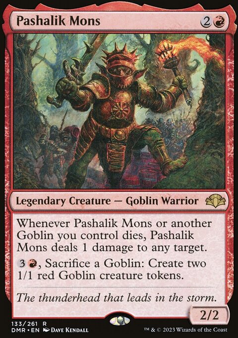 Pashalik Mons, Dominaria Remastered #133, Magic: The Gathering card