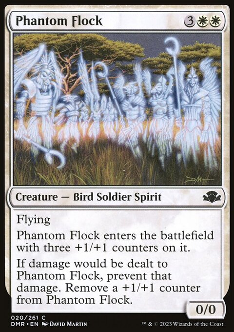 Phantom Flock, Dominaria Remastered #20, Magic: The Gathering card