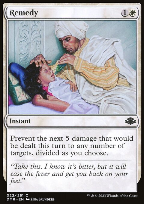 Remedy, Dominaria Remastered #22, Magic: The Gathering card
