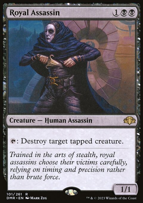 Royal Assassin, Dominaria Remastered #101, Magic: The Gathering card