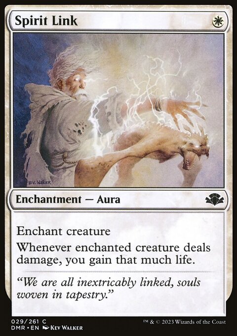 Spirit Link, Dominaria Remastered #29, Magic: The Gathering card