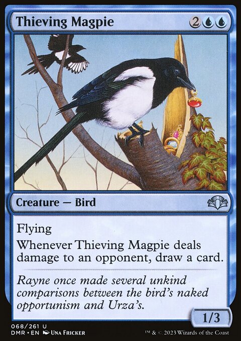 Thieving Magpie, Dominaria Remastered #68, Magic: The Gathering card