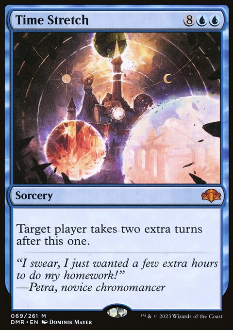 Time Stretch, Dominaria Remastered #69, Magic: The Gathering card